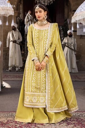 Asim Jofa Chikankari Ajmq 01 Formal Collection