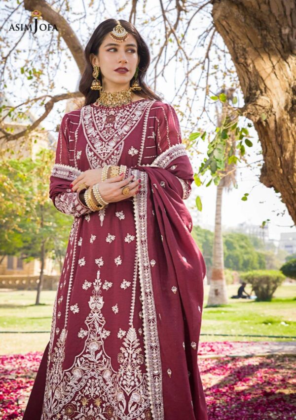 Asim Jofa Chikankari Ajmq 12 Formal Collection