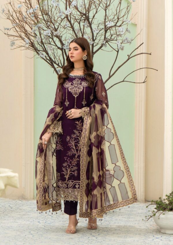 An By Badar Embroidery Alc 03 Gorlya Formal Collection