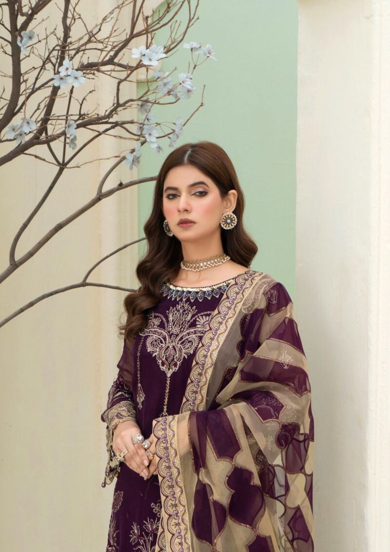 An By Badar Embroidery Alc 03 Gorlya Formal Collection