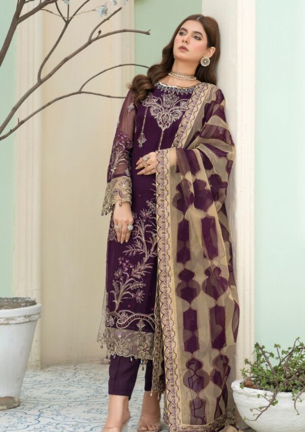 An By Badar Embroidery Alc 03 Gorlya Formal Collection