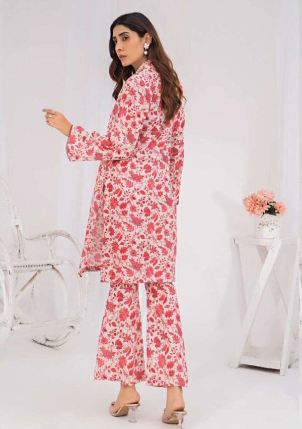 Sana &Amp; Samia Ls 096 Crimson Winter Collection