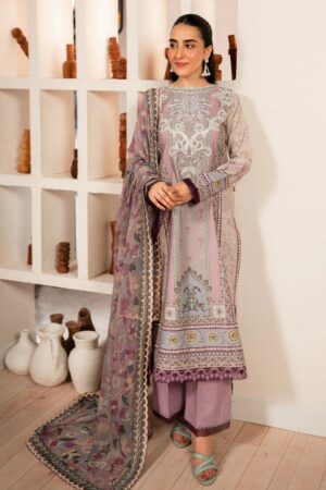 Roheenaz Rs24 07 B Lavender Winter Collection