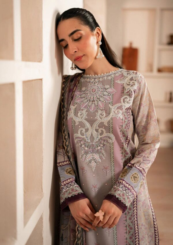 Roheenaz Rs24 07 B Lavender Winter Collection