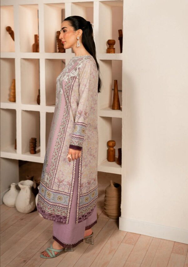 Roheenaz Rs24 07 B Lavender Winter Collection