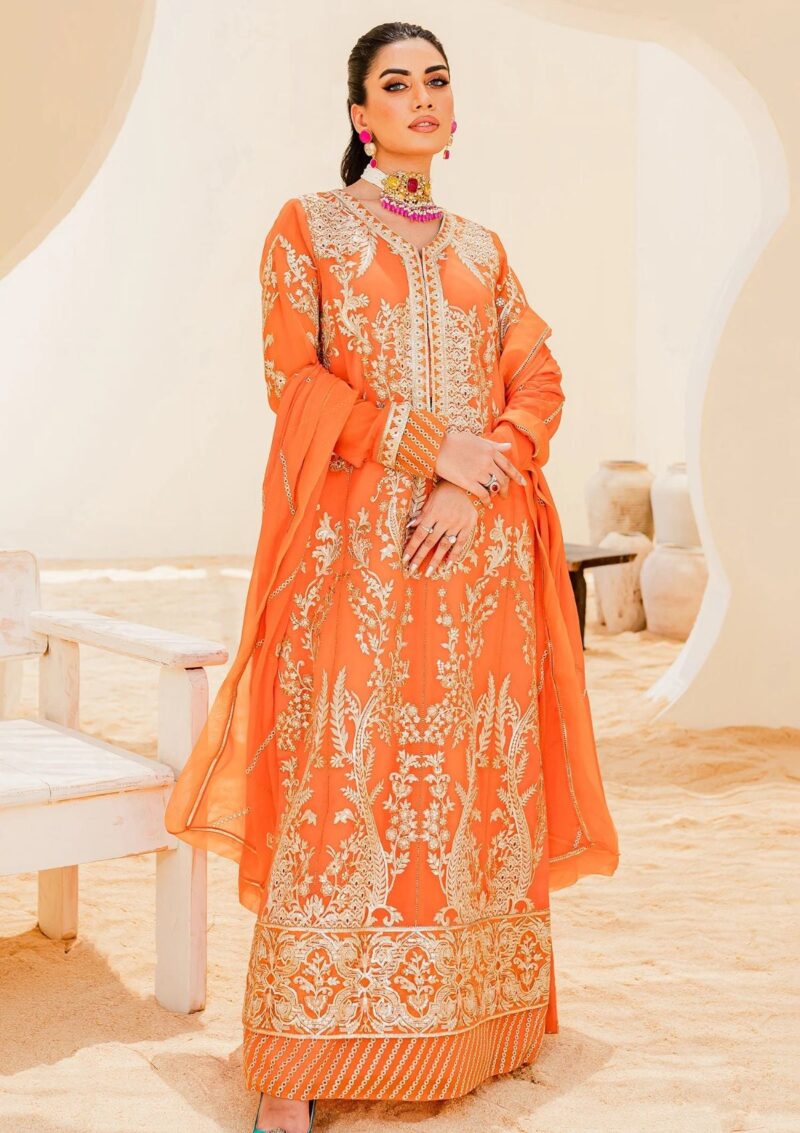 Mashq Chiffon Oriole Qs23 Formal Collection