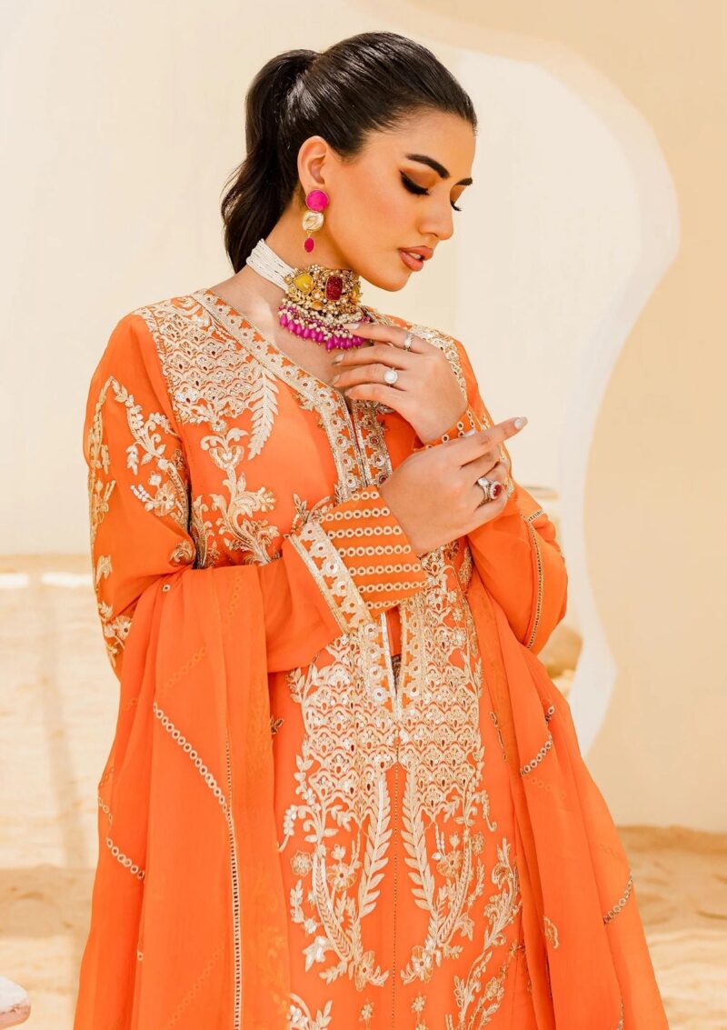 Mashq Chiffon Oriole Qs23 Formal Collection