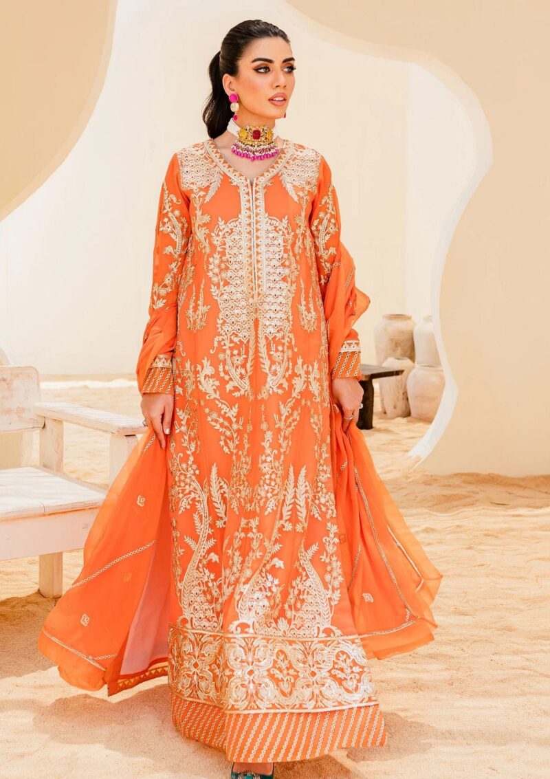 Mashq Chiffon Oriole Qs23 Formal Collection