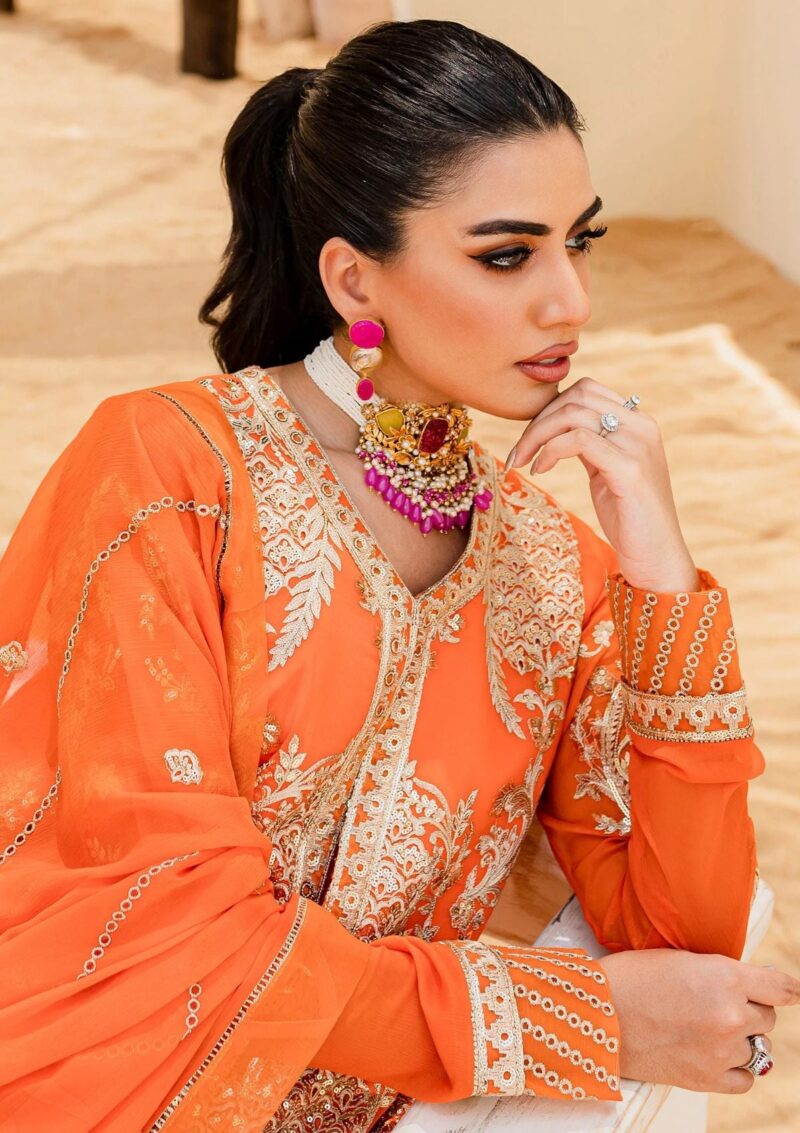 Mashq Chiffon Oriole Qs23 Formal Collection