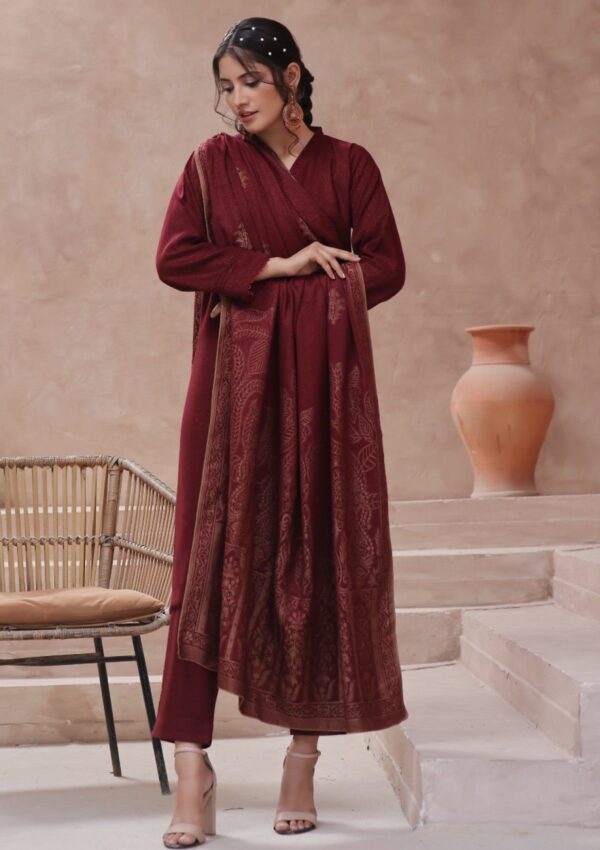 Dressline Da24 876 Maroon Winter Collection