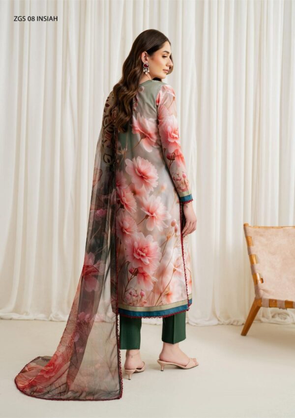 Zarif Georgette Silk D 08 Winter Collection