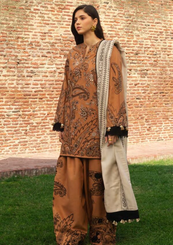 Zara Shahjahan Winter Unstitched D 06 Winter Collection