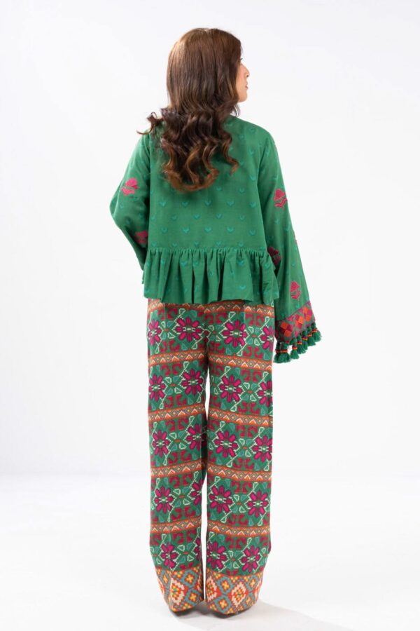 Al Karam Fw11.1 Green Unstitched Winter Collection