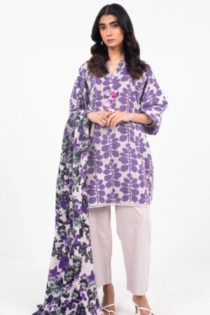 Al Karam Fw21 Beige Unstitched Winter Collection