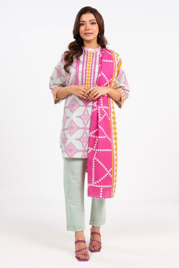 Al Karam Fw33 Cream Unstitched Winter Collection