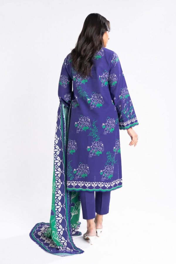 Al Karam Fw46.1 Blue Unstitched Winter Collection