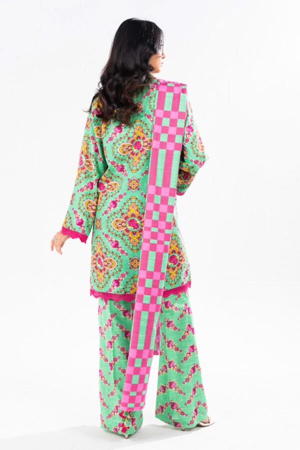 Al Karam Fw49 Green Unstitched Winter Collection