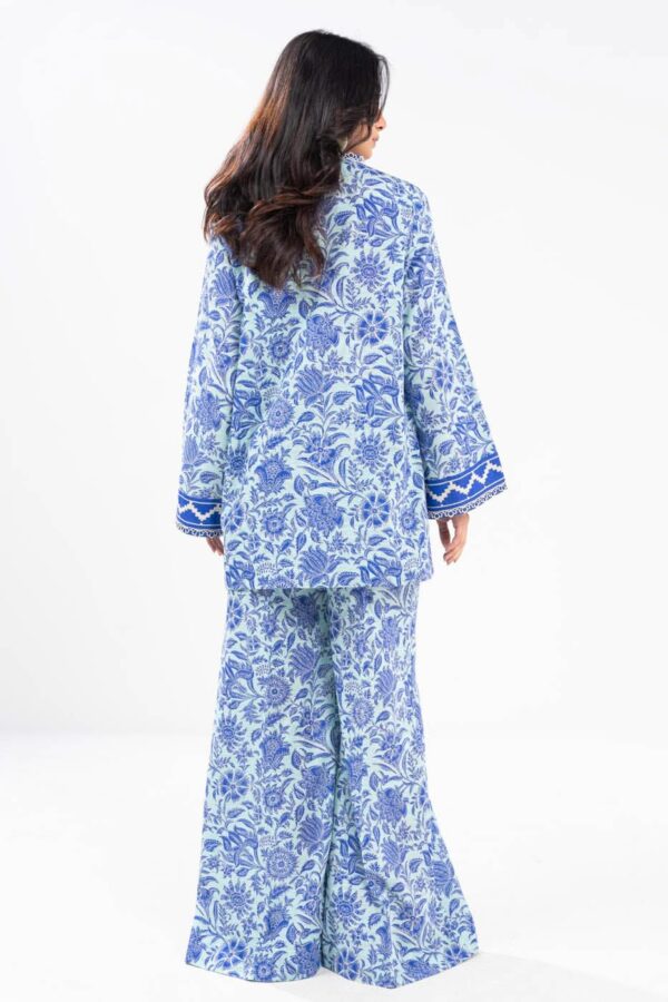 Al Karam Fw55.1 L Blue Unstitched Winter Collection