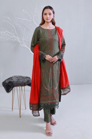 Almish D 595 Giti Unstitched 