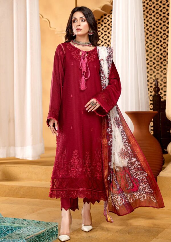 Bin Ilyas Bupr 741B Unstitched Winter Collection