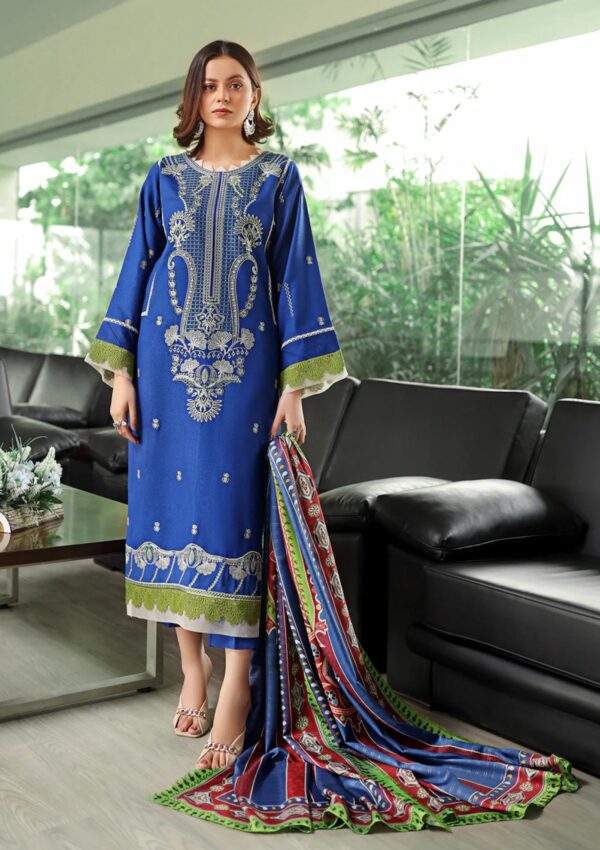 Bin Ilyas Bupr 755A Unstitched Winter Collection