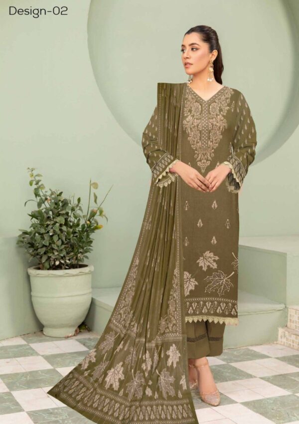 Bin Rashid Zarmeen Brz 02 Winter Collection