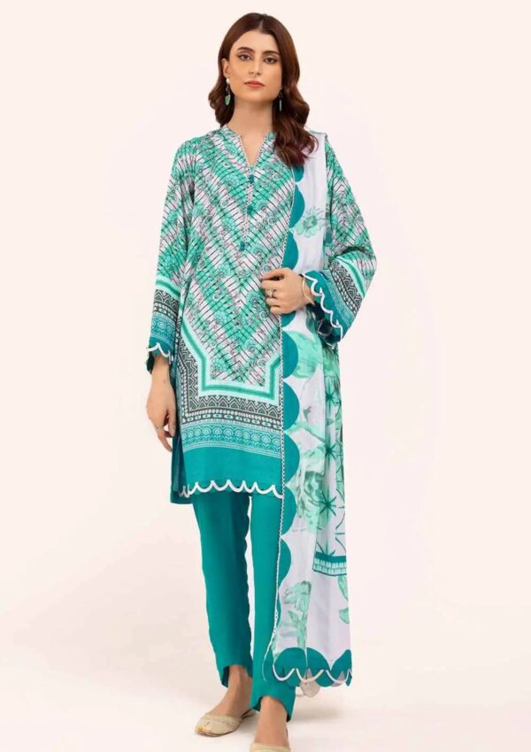 Gul Ahmed 3Pcs Unstitched Ay42003 Winter Collection