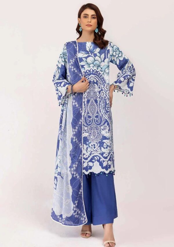 Gul Ahmed 3Pcs Unstitched Cd42002 Winter Collection