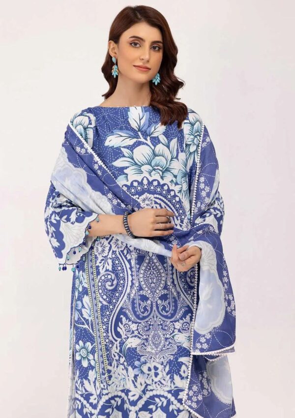 Gul Ahmed 3Pcs Unstitched Cd42002 Winter Collection