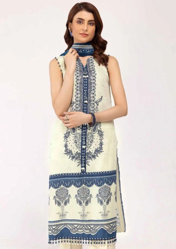 Gul Ahmed 3Pcs Unstitched Cd42005 Winter Collection