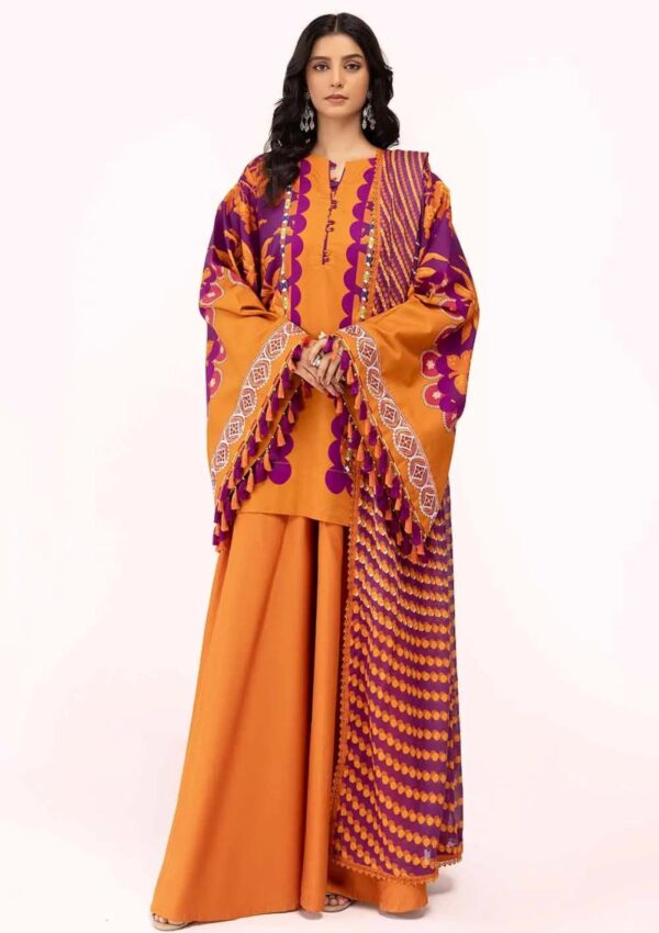 Gul Ahmed 3Pcs Unstitched Cd42008 Winter Collection