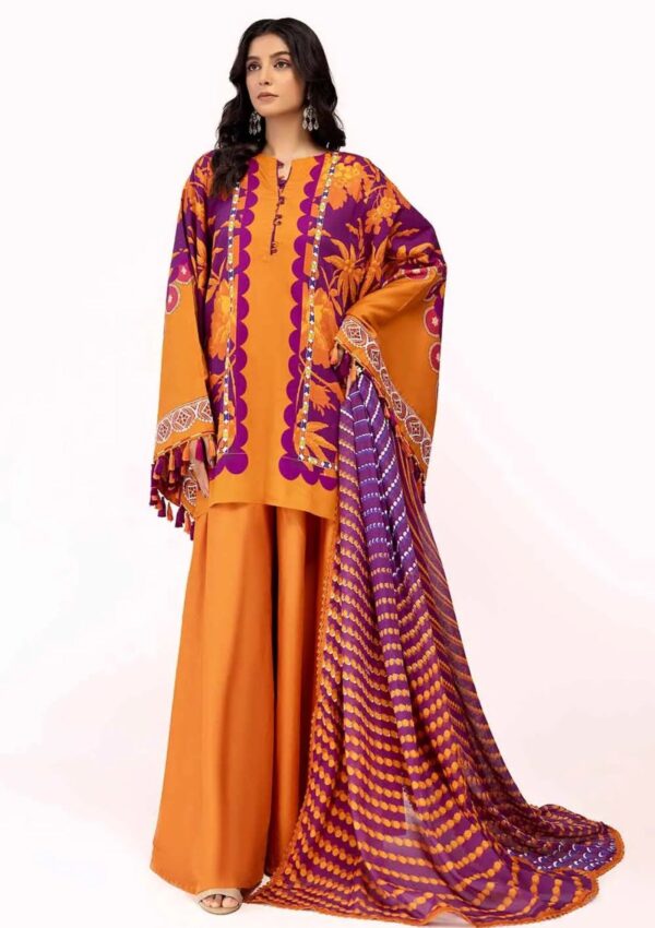 Gul Ahmed 3Pcs Unstitched Cd42008 Winter Collection