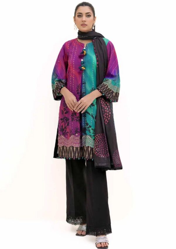 Gul Ahmed 3Pcs Unstitched Cn42003 Winter Collection