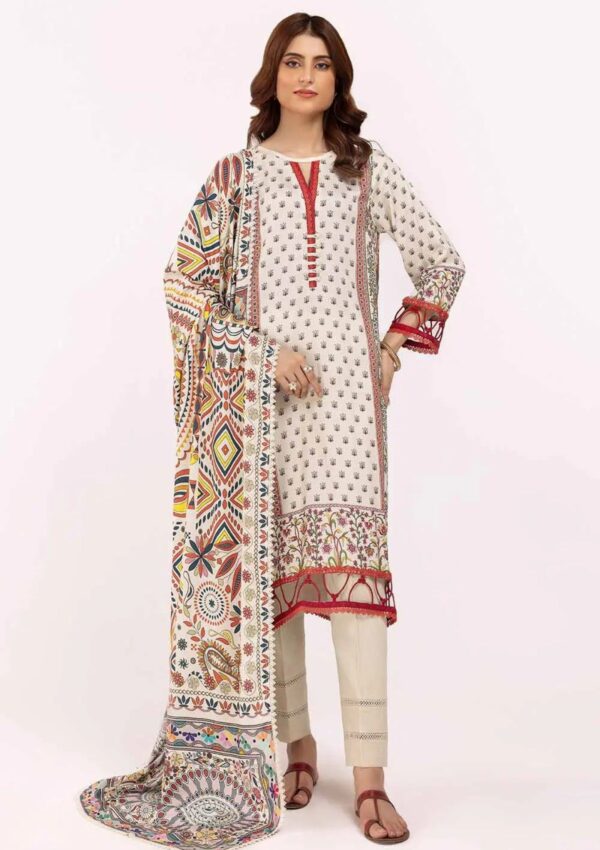 Gul Ahmed 3Pcs Unstitched Cv42002 Winter Collection