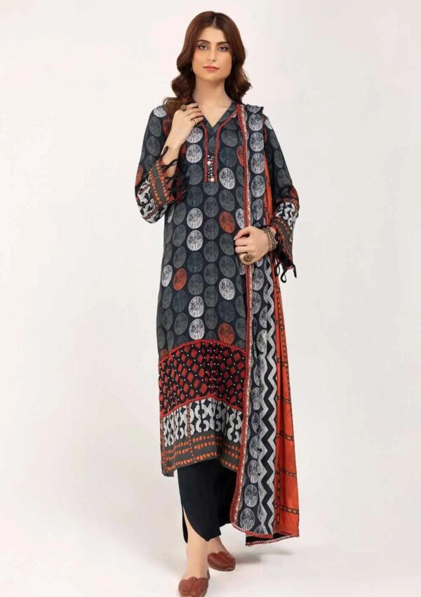 Gul Ahmed 3Pcs Unstitched Cv42006 Winter Collection