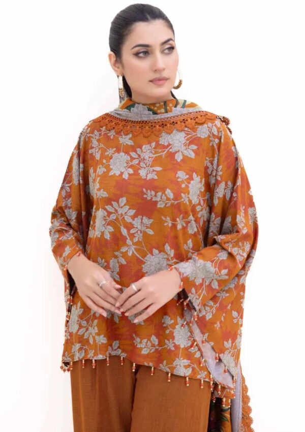 Gul Ahmed 3Pcs Unstitched Dh42001 Winter Collection