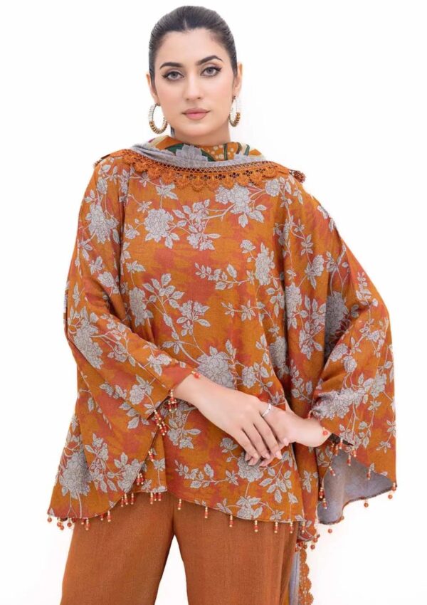 Gul Ahmed 3Pcs Unstitched Dh42001 Winter Collection