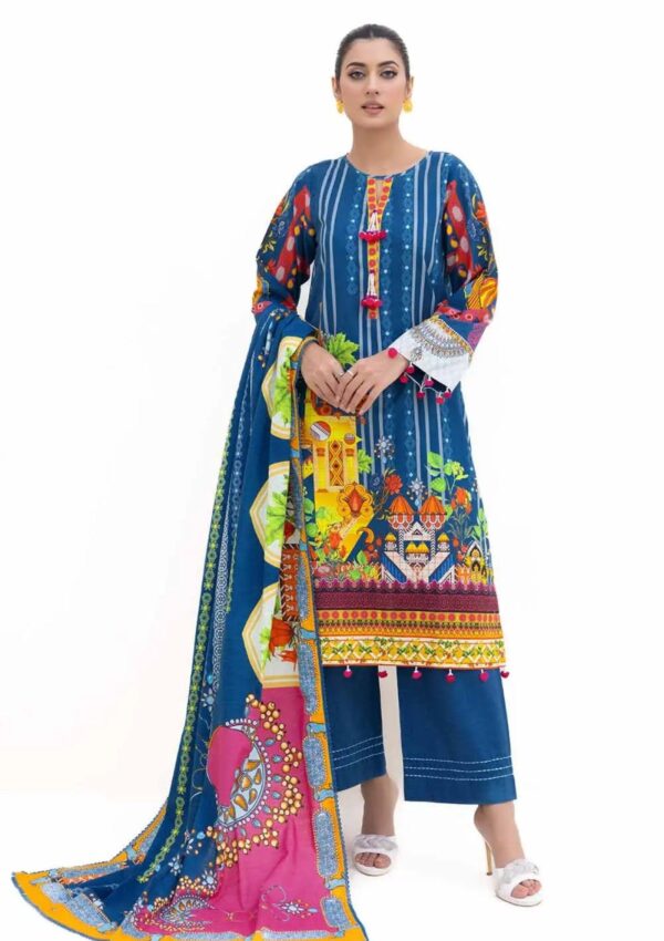 Gul Ahmed 3Pcs Unstitched K42006 T Winter Collection