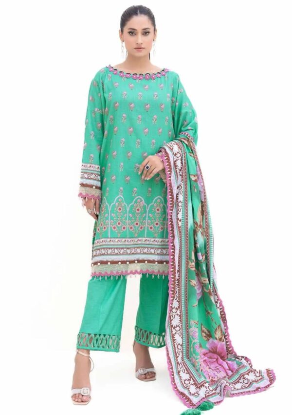 Gul Ahmed 3Pcs Unstitched K42007 L Winter Collection