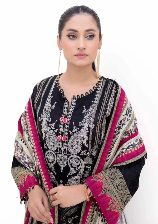 Gul Ahmed 3Pcs Unstitched K42012 T Winter Collection