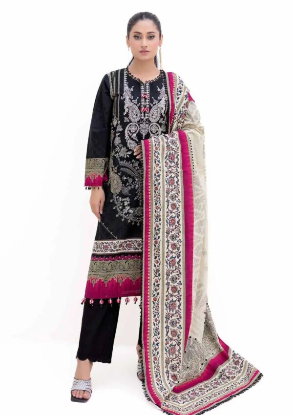 Gul Ahmed 3Pcs Unstitched K42012 T Winter Collection