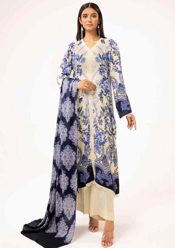 Gul Ahmed 3Pcs Unstitched Lt42010 Winter Collection