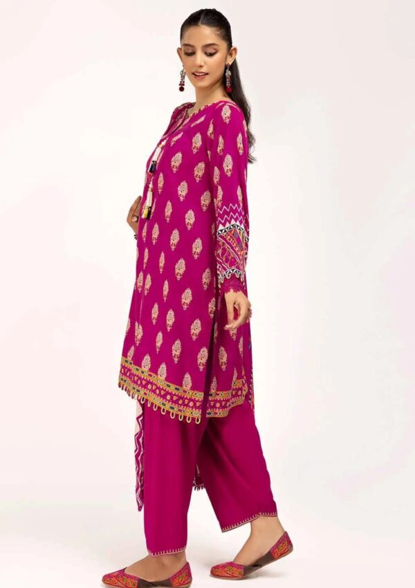 Gul Ahmed 3Pcs Unstitched Lt42011 Winter Collection