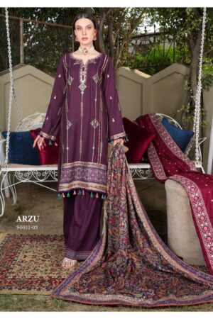 La Elise Zimistan D 03 Arzu Winter Collection