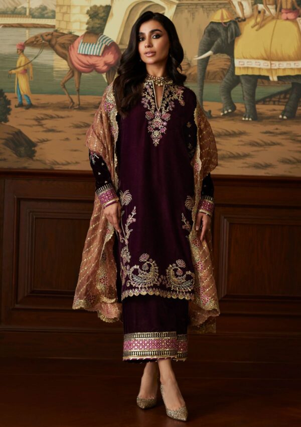 Mina Hasan Velvet Luxe Ayesha Winter Collection