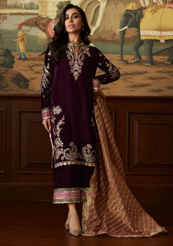 Mina Hasan Velvet Luxe Ayesha Winter Collection