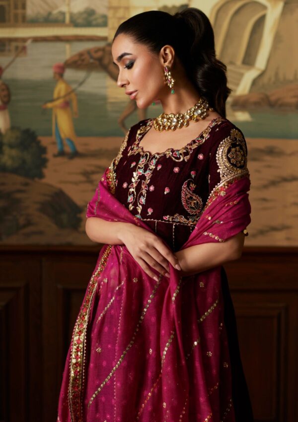 Mina Hasan Velvet Luxe Daaniya Winter Collection