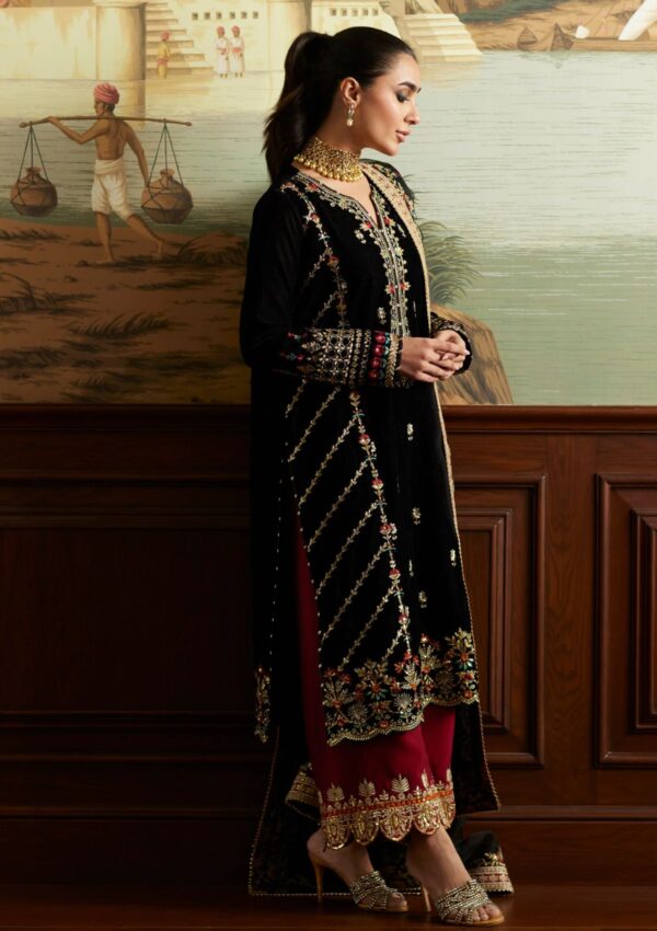 Mina Hasan Velvet Luxe Jahan Winter Collection