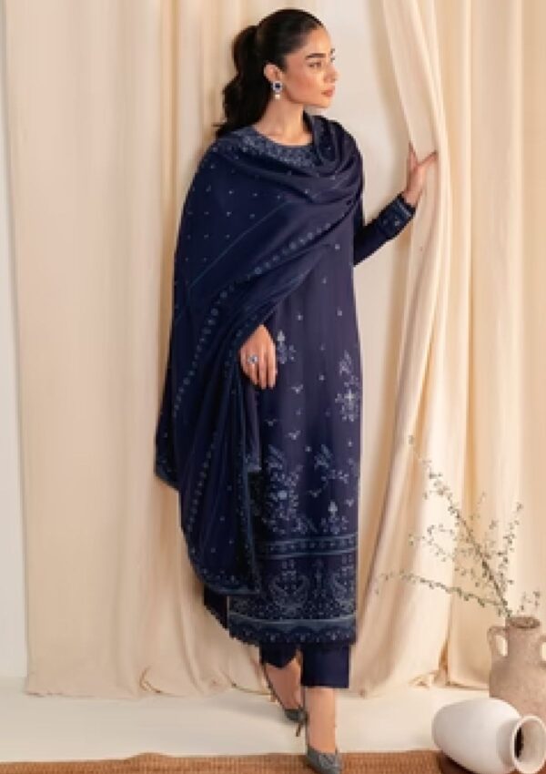 Neeshay Fall Winter Sapphire Blue Pret Collection