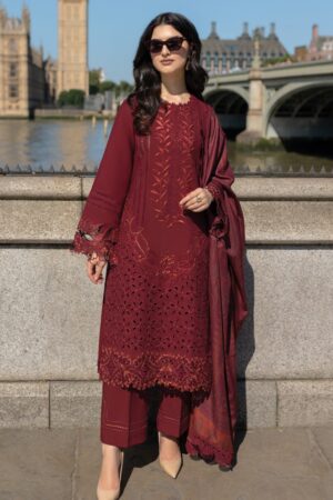 Rang Rasiya Carnation Shawl Edit Rrse 08 Winter Collection